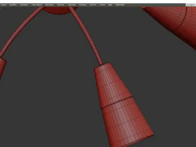 Sirius V6621 Low-poly 3D model