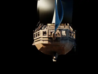 Pirate Ship 3D model