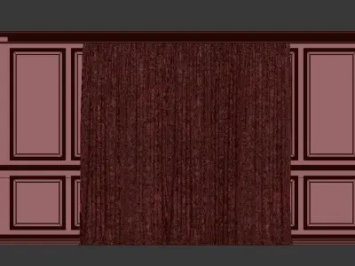 Curtain Set 66 3D model