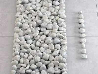 Pebble gray 3D model