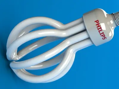 Flourescent Light 3D model