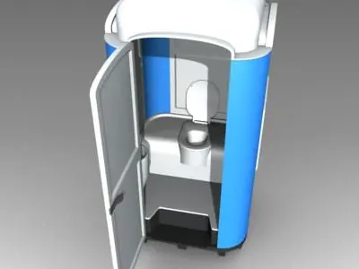 WC Portable 3D model