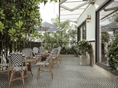 Vintage Classic Restaurant 3D model