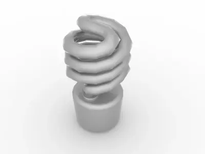 Bulb1 Low-poly 3D model
