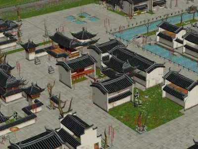 City of suzhou 3D model