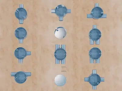Conduit Boxes-20mm 3D print model