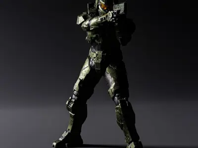 Halo-Master Chief 3D model