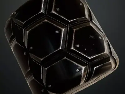 Light Sci-Fi Armored Diamond Plate Panel PBR SEAMLESS Texture