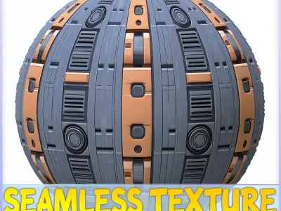 SciFi Seamless Texture Texture 30