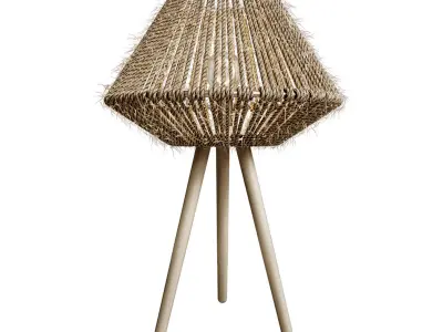 Rags Floor Lamp 3D model