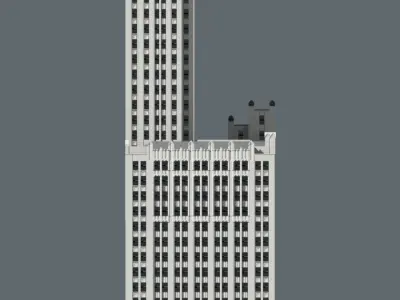Pittsfield Building 3D print model