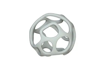 SciFi Cube Object No 27384 Low Poly Shape Texture