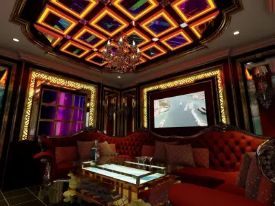 Karaoke furniture produced by CNC technology Free 3D print model