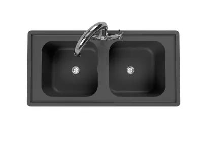 Sink kitchen 3D model