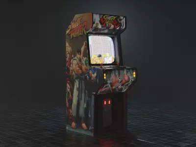 Arcade Machine 3D model