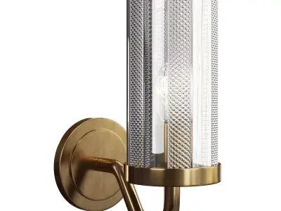 Vienna Sconce Low-poly 3D model