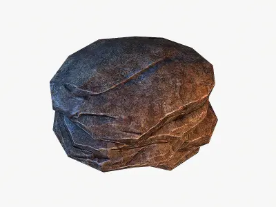 Big Stone 3  Low-poly 3D model