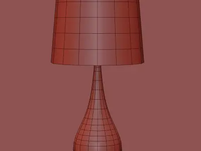 mercury row table lamp 3D model