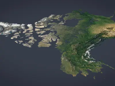  North America Photorealistic 35K 