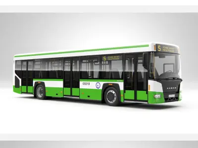 City Bus 3D model