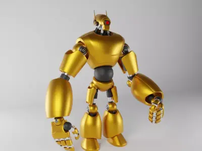 Guardian Robot 3D model purchase