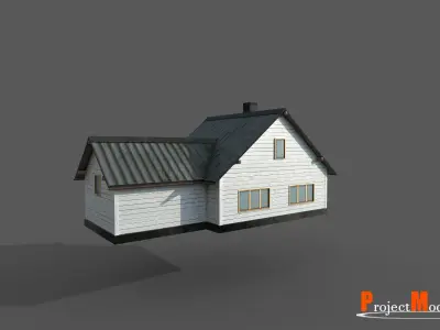 Home Landscape Version-AR1 Low-poly 3D model