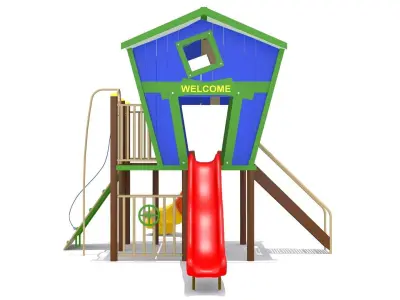 Playhouse Playground 3D model