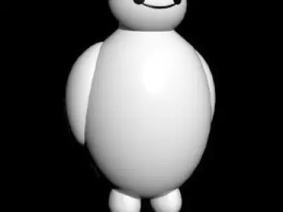 Bay Max Big hero 3D model