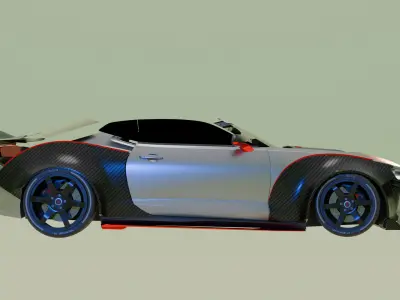 camaro ls dctm 3D model