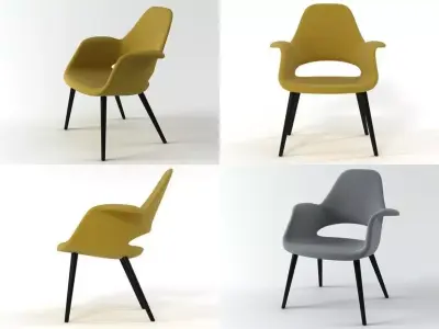 Organic Chair 3D model