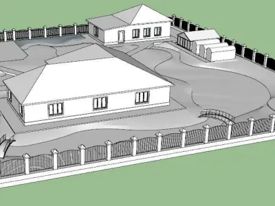 Plot of land 3D model