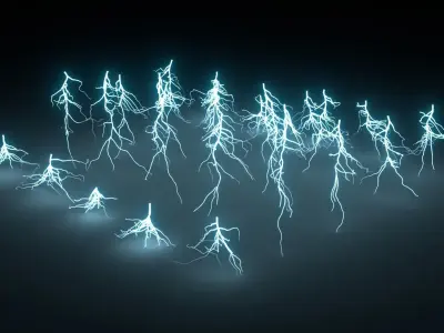 Lightning Pack v32 3D model