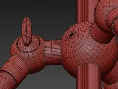 CHANDELIER BERMUDE 3D model