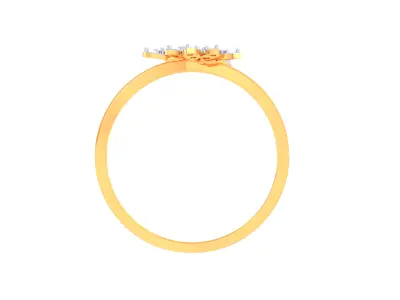 Women Ring MTL 3dm STL OBJ FBX Details 3D print model 31