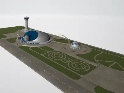 Konya Science Center 3D model