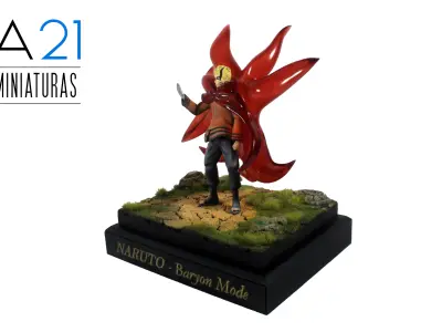 Naruto Baryon Mode 3D print model