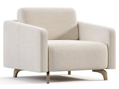 Leri Mini Armchair By Divan ru Low-poly 3D model