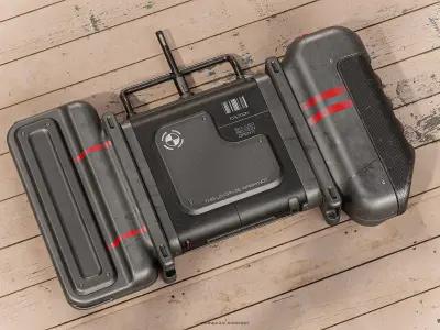 Sci-fi Controller V34 PBR Low-poly 3D model