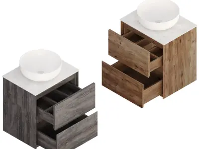 Furniture set Mokka 60 3D model