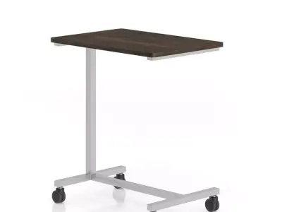  Hospital Bedside Table 3D model