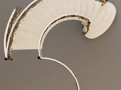 classical Staircase 3D model