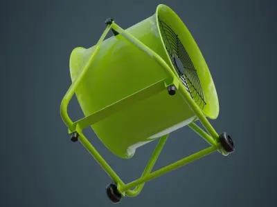 Industrial Fan 1 3D model