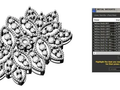 Pendant 0029 3D print model