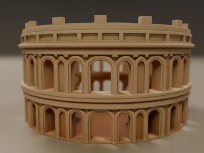 Coliseum 3D print model