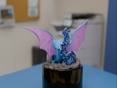 Golbat Controller Stand 3D print model