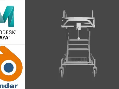 Stretcher - Camilla  3D model