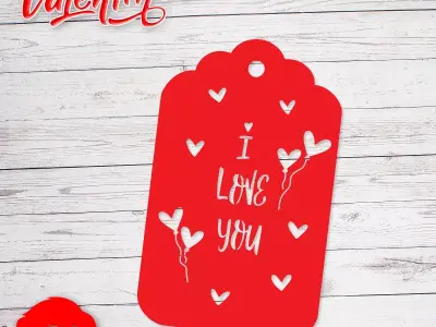 Valentines Day ornament gift for your loved one 3D print model