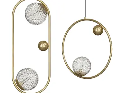 HOOP LUX collection Low-poly 3D model