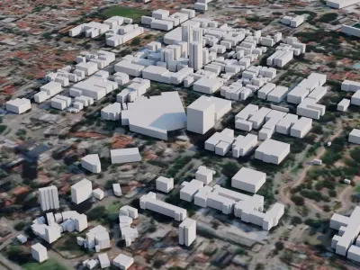 Goiania - Brazil 3D model