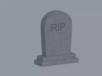Tombstone 3D model